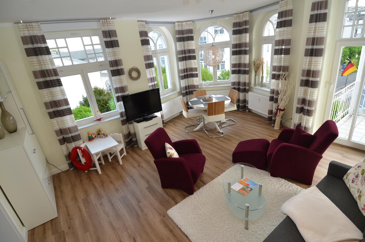 Haus Metropol - Fewo 7 Mit Balkon Und Meerblick Binz Luaran gambar