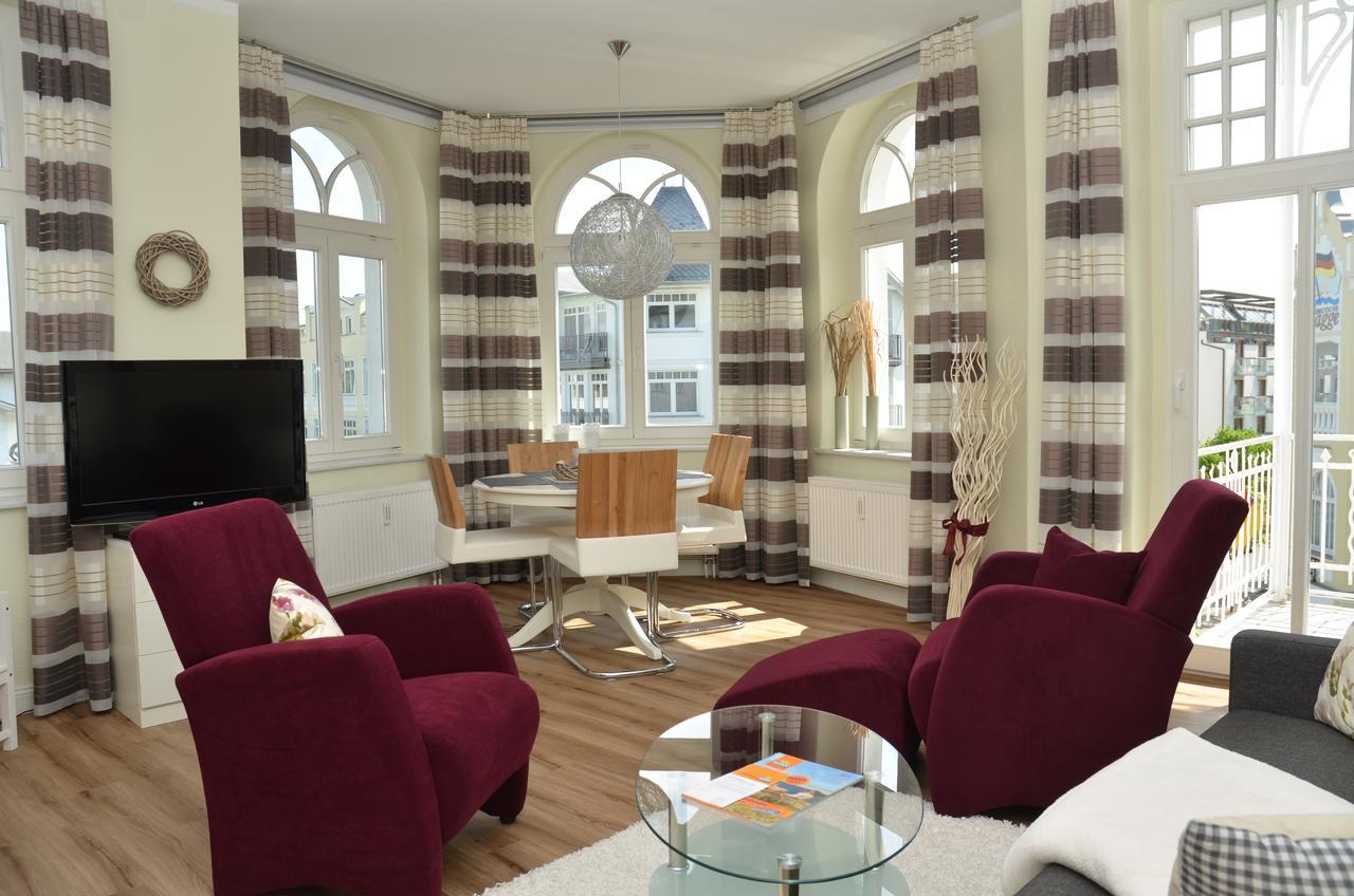 Haus Metropol - Fewo 7 Mit Balkon Und Meerblick Binz Luaran gambar