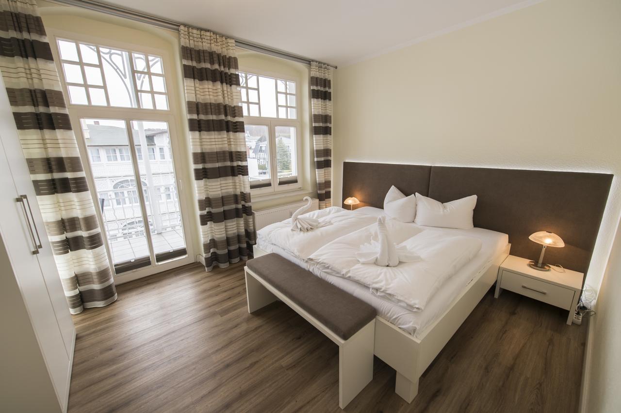Haus Metropol - Fewo 7 Mit Balkon Und Meerblick Binz Luaran gambar